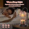 RAINBEAN Candle Warmer Lamp With Dimme Timer Adjustable Height,Electric Candle Lamp Warmer For Jar Candles,Home Decor Valentines Day Gifts For Daughte