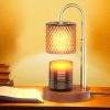 RAINBEAN Candle Warmer Lamp, Adjustable Height Electric Candle Warmer With Timer And Dimmer Vintage Wax Warmer Light For Jar Candles Home Decor Gifts