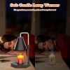 RAINBEAN Candle Warmer Lamp With Timer Adjustable Height Electric Candle Warmer Dimmable With 2 Bulbs Wax Melt Warmer