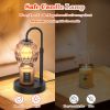 RAINBEAN Candle Warmer Lamp With Dimme Timer Adjustable Height,Electric Candle Lamp Warmer For Jar Candles,Home Decor Valentines Day Gifts For Daughte