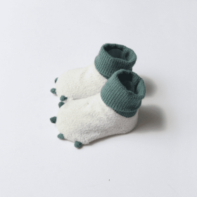 Warm baby socks (Option: White-M)