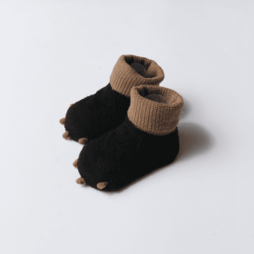Warm baby socks (Option: Black-L)