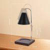 Candle Warmer Lamp With Timer Dimmer Adjustable Height, Wood Base Electric Top Down Melting Wax Melt Warmer For Jar Candles, Home Bedroom Decor House